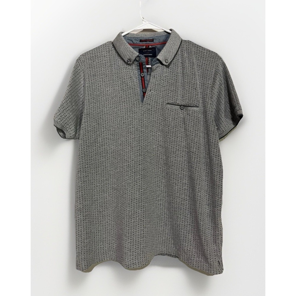 Denim & Flower‎ Men's Collared Polo, Golf Polo, Size L/42 Great Condition